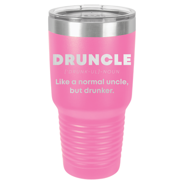 Druncle Design Coffee Tumbler